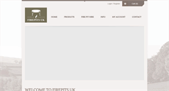 Desktop Screenshot of firepitsuk.co.uk